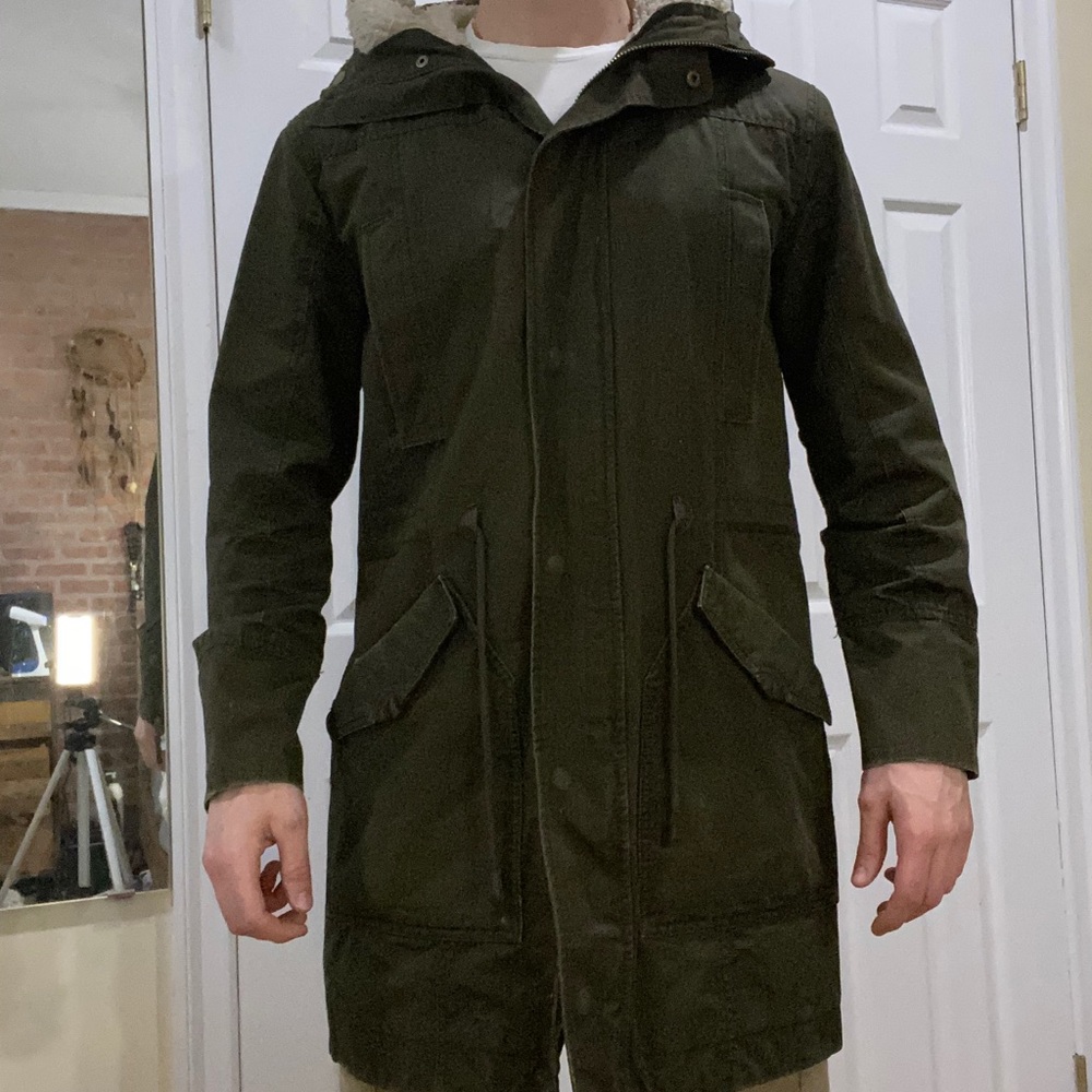 HM long army style coat S